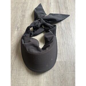 Lululemon Women's Black Activewear Athleisure Visor Cap Hat